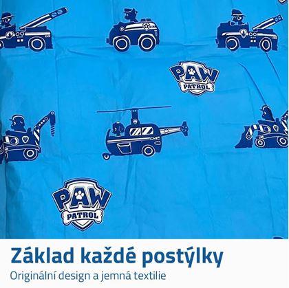 Obrázek z Dětské povlečení do postýlky - Tlapková patrola