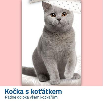 Dětské povlečení - kočička