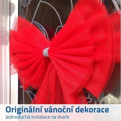  Vánoční mašle na dveře