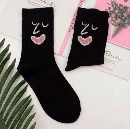 Vtipné ponožky emoce - veselé
