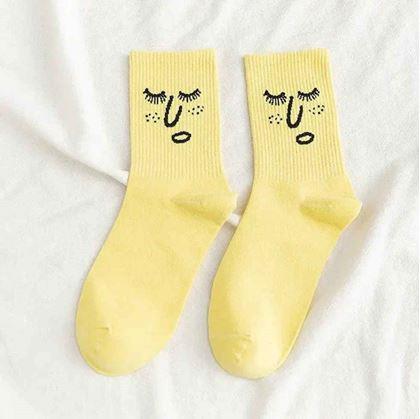 Vtipné ponožky emoce - ospalé