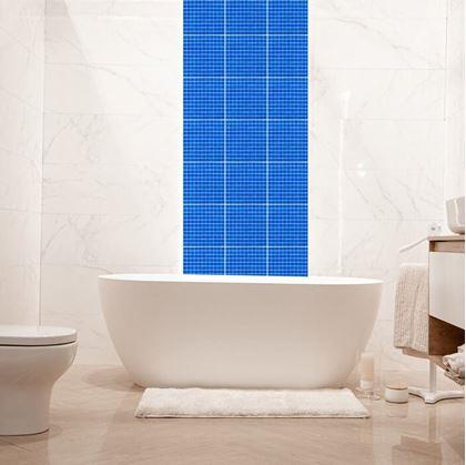 Obrázek z Mozaika na mřížce - tmavě modrá