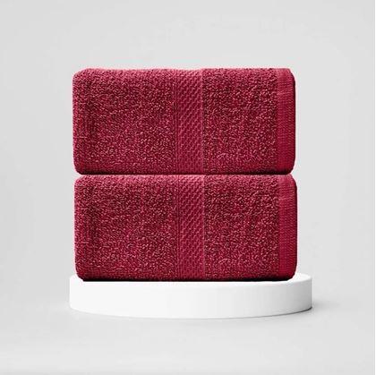 Obrázek z Bavlněný ručník 50x90 cm - červený