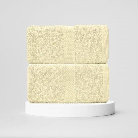 Obrázek z Bavlněný ručník 50x90 cm - krémový