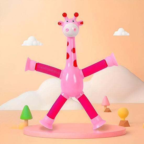 Hra - žirafa růžová