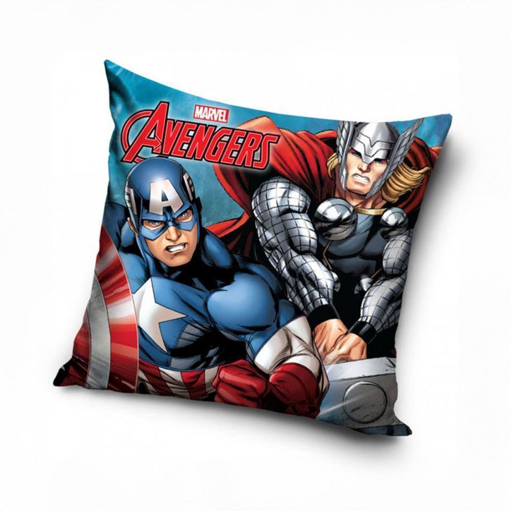 Povlak na polštářek - Kapitán Amerika a Thor