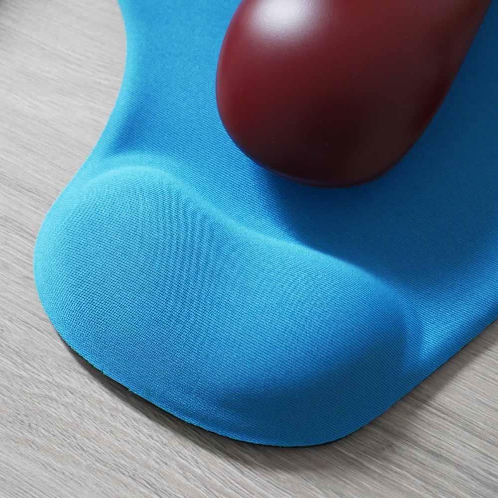 Ergonomická podložka pod myš - modrá