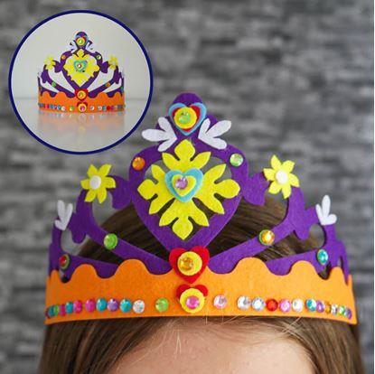 Sada na výrobu korunky - sluneční princezna