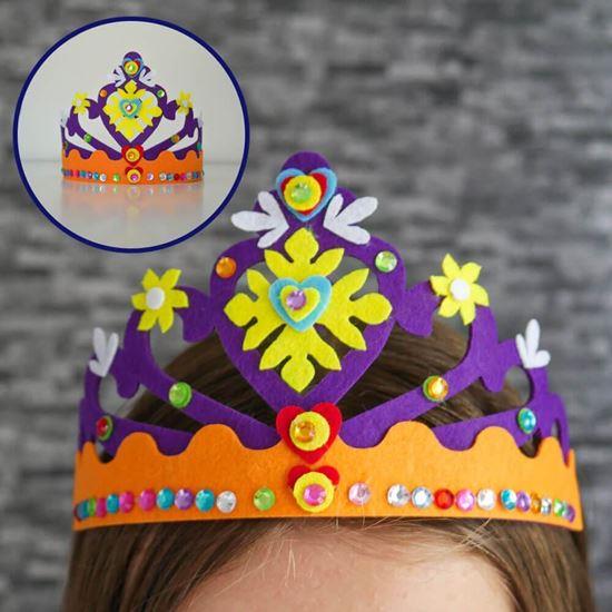 Sada na výrobu korunky - sluneční princezna