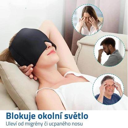 Obrázek Chladící a zahřívací maska proti migréně