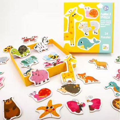 puzzle zvířátka