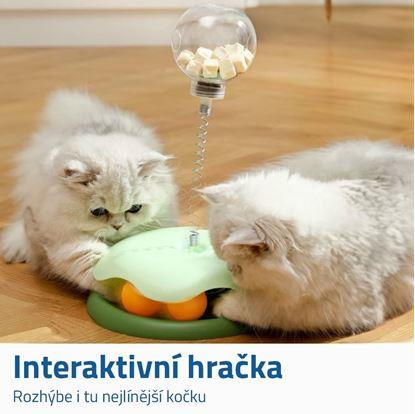 Obrázek Interaktivní hračka pro kočky s dávkovačem krmiva