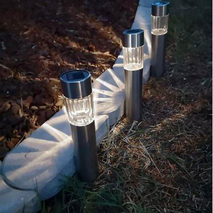 Obrázek z Solární zahradní LED světlo - sloupek