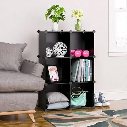 Obrázek Modulární policový regál 6 boxů