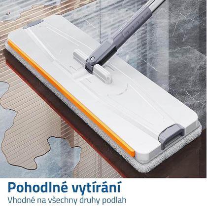 Obrázek z Ždímací mop s dvoukomorovým kbelíkem