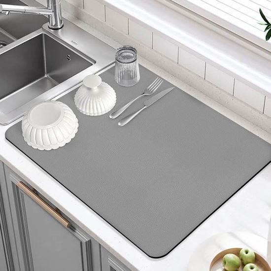 Obrázek z Odkapávací absorpční podložka na nádobí 50x60 cm