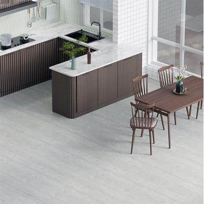 Obrázek z Samolepicí fólie na podlahu 200x60 cm - šedé dřevo