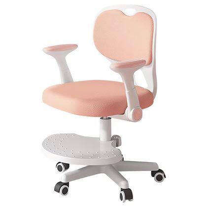 Obrázek z Dětská rostoucí otočná židle k psacímu stolu - světle růžová
