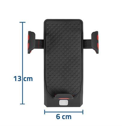Obrázek z 4v1: LED světlo, 4000 mAh powerbanka, zvonek a držák mobilu na kolo