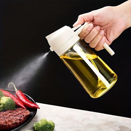 Obrázek z Rozprašovač a dávkovač oleje/octa 450 ml