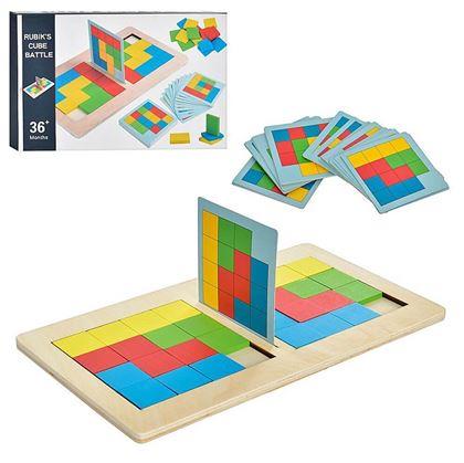 Obrázek z Dřevěná hra tangram pro dva