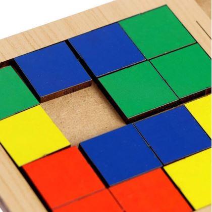 Obrázek z Dřevěná hra tangram pro dva