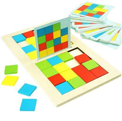 Obrázek Dřevěná hra tangram pro dva