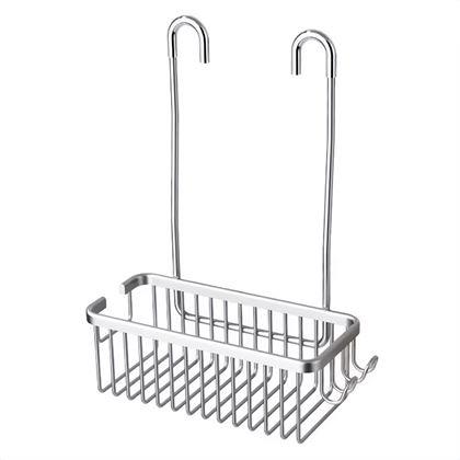 Obrázek z Závěsný košík do sprchy - stříbrný