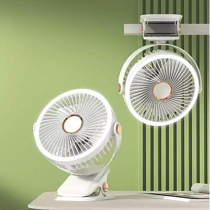 Obrázek z Přenosný stolní ventilátor s klipem