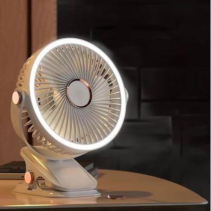 Obrázek z Přenosný stolní ventilátor s klipem
