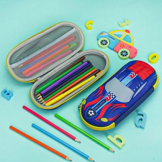 Obrázek z Penál s 3D designem - závodní auto