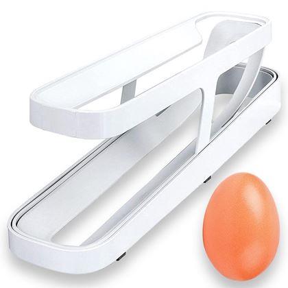 Obrázek z Dvoupatrový zásobník/organizér na vajíčka