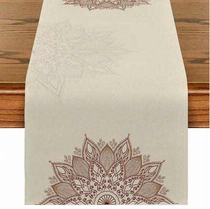 Obrázek Běhoun na stůl 180 cm - mandala