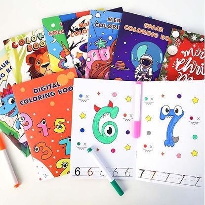 Obrázek Set dětských omalovánek - 8 sešitů