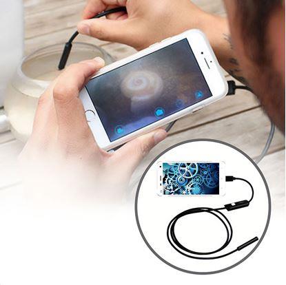 Obrázek Endoskopická inspekční kamera VGA 640x480 microUSB/USB-A