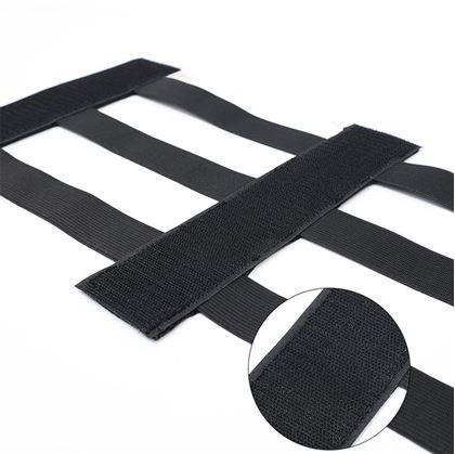 Obrázek z Elastický držák na suchý zip do kufru 3 popruhy