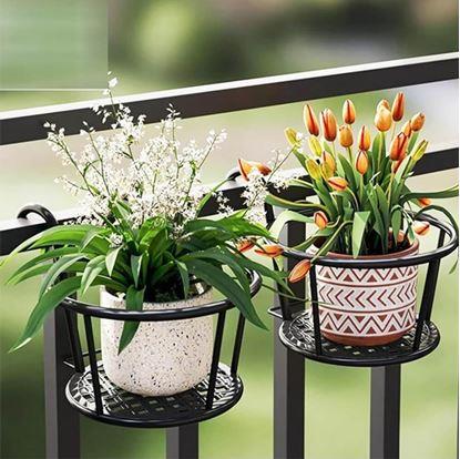 Obrázek Kovový držák na květináč - průměr 20 cm