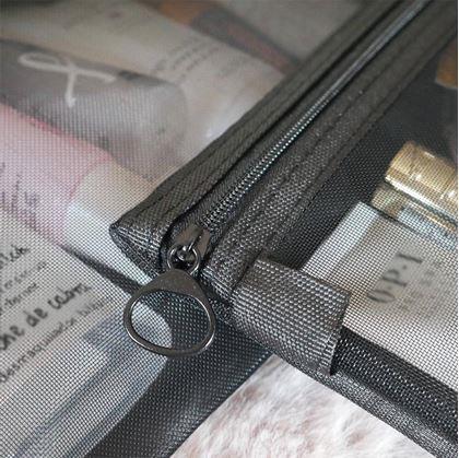 Obrázek z Průhledná kosmetická taštička se zipem