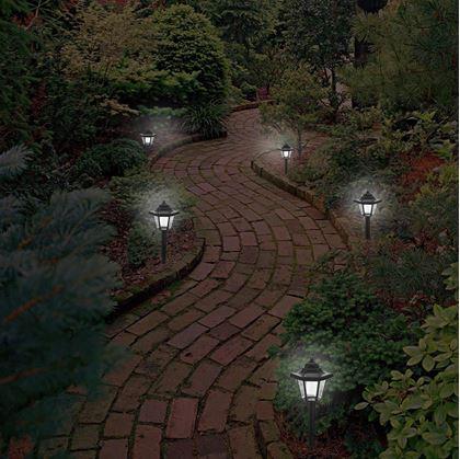 Obrázek z Solární venkovní lampa