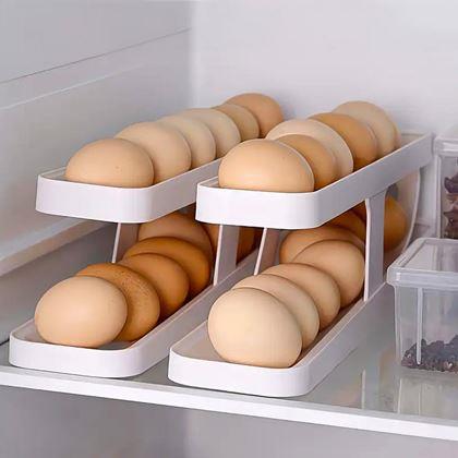 Obrázek z Dvoupatrový zásobník/organizér na vajíčka