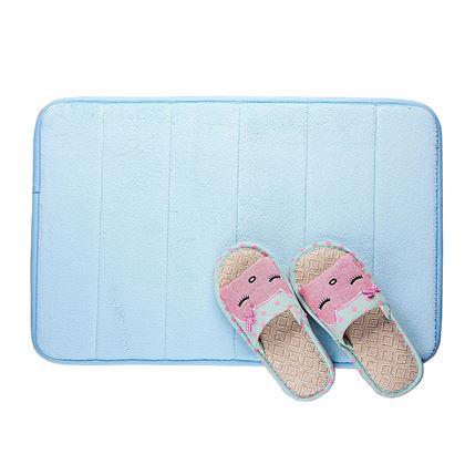 Obrázek z Protiskluzová koupelnová předložka 40 x 60 cm - modrá