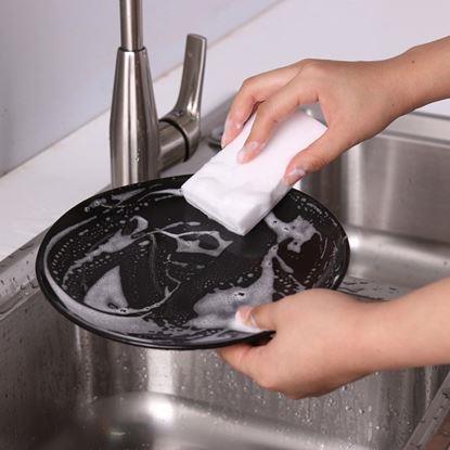 Obrázek 10 ks Melaminové čistící nano houbičky