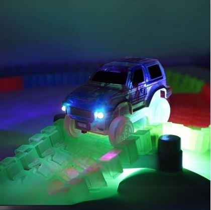 Obrázek z Svítící autodráha