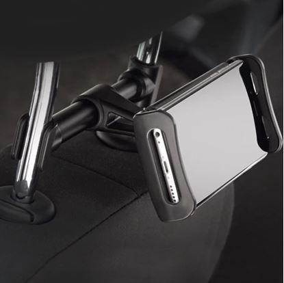 Obrázek Držák mobilu/tabletu na opěrku sedadla