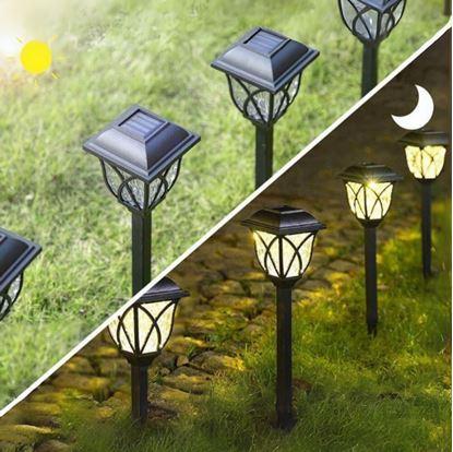 Obrázek 2 ks LED solární lampa na zahradu