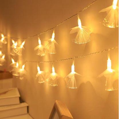 Obrázek LED světelný řetěz - květy