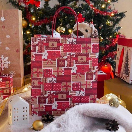 Obrázek z Vánoční taška - velikost M - dárečky