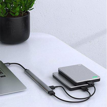 Obrázek z Víceportový adaptér USB 7 v 1