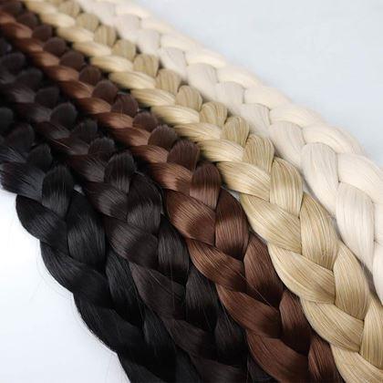 Obrázek z Příčesek do vlasů cop 85 cm - černý