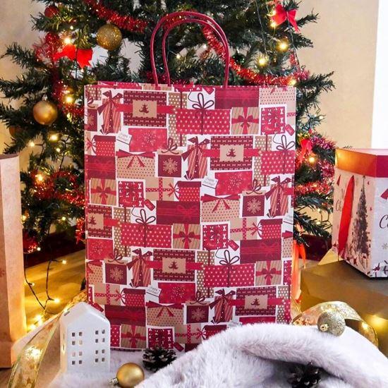 Obrázek z Vánoční taška - velikost L - dárečky